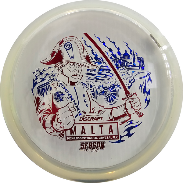 Discraft CryZtal FLX Paul McBeth Malta - 2024 Ledgestone Edition Season One