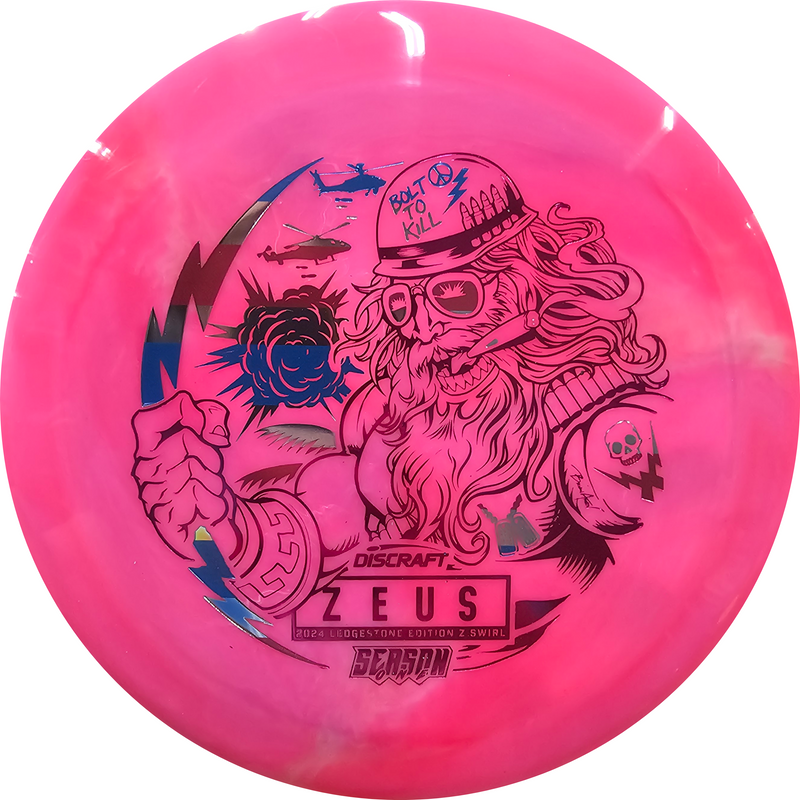 Discraft Z Swirl Paul McBeth Zeus - 2024 Ledgestone Edition Season One