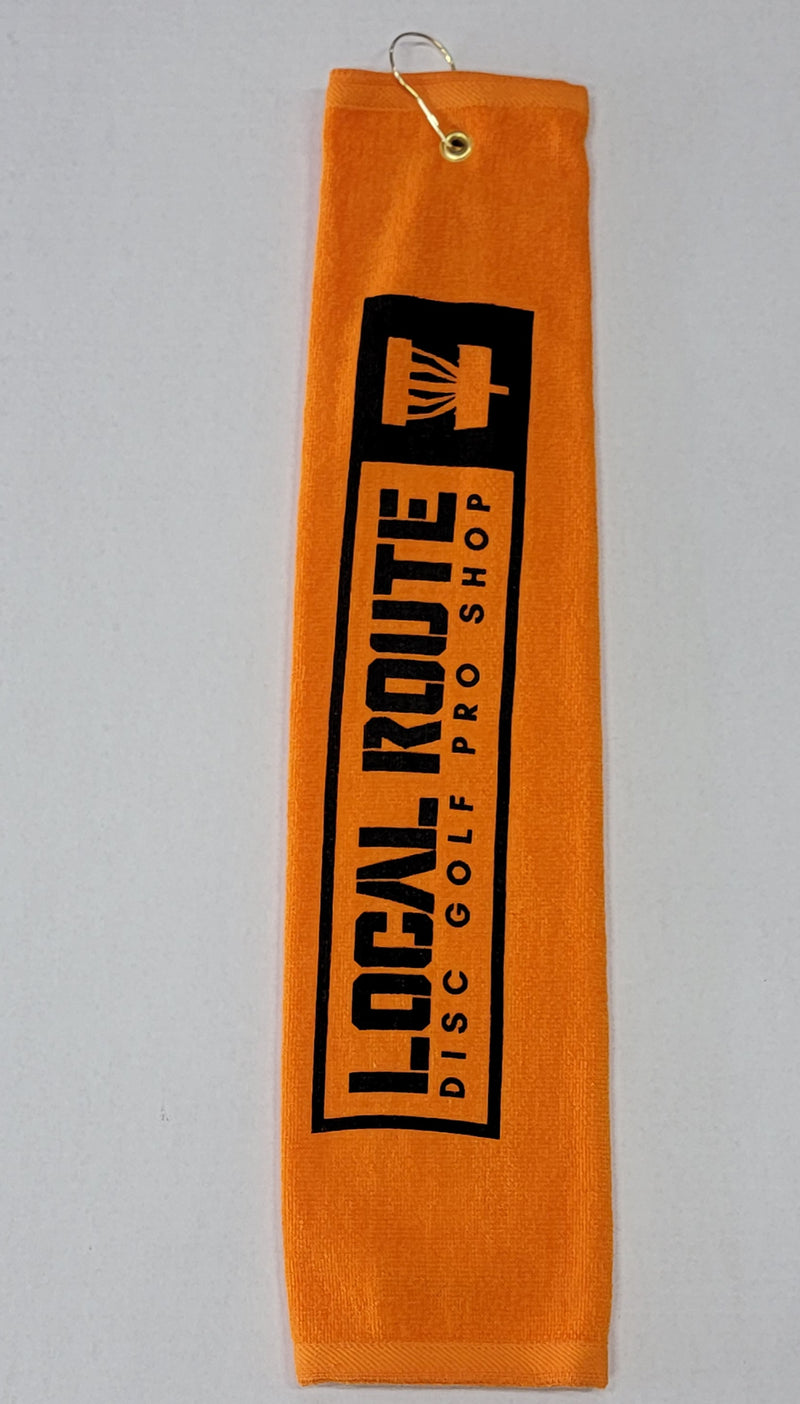 Local Route Tri-Fold Towel - Local Route Bar Stamp