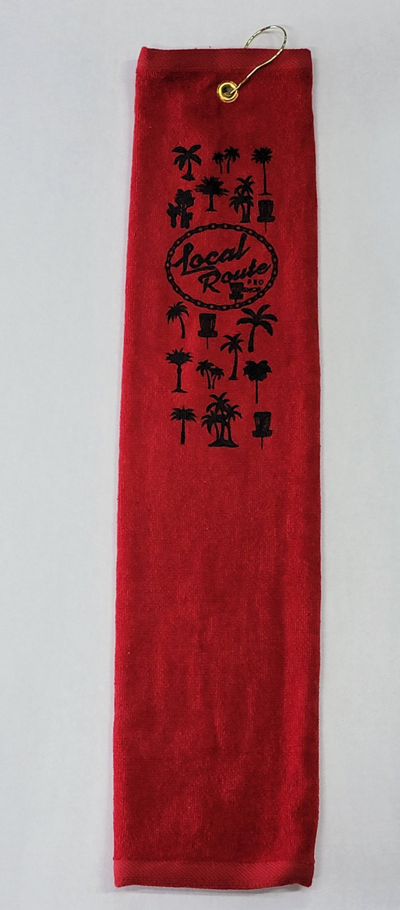 Local Route Tri-Fold Towel - Trees A Crowd