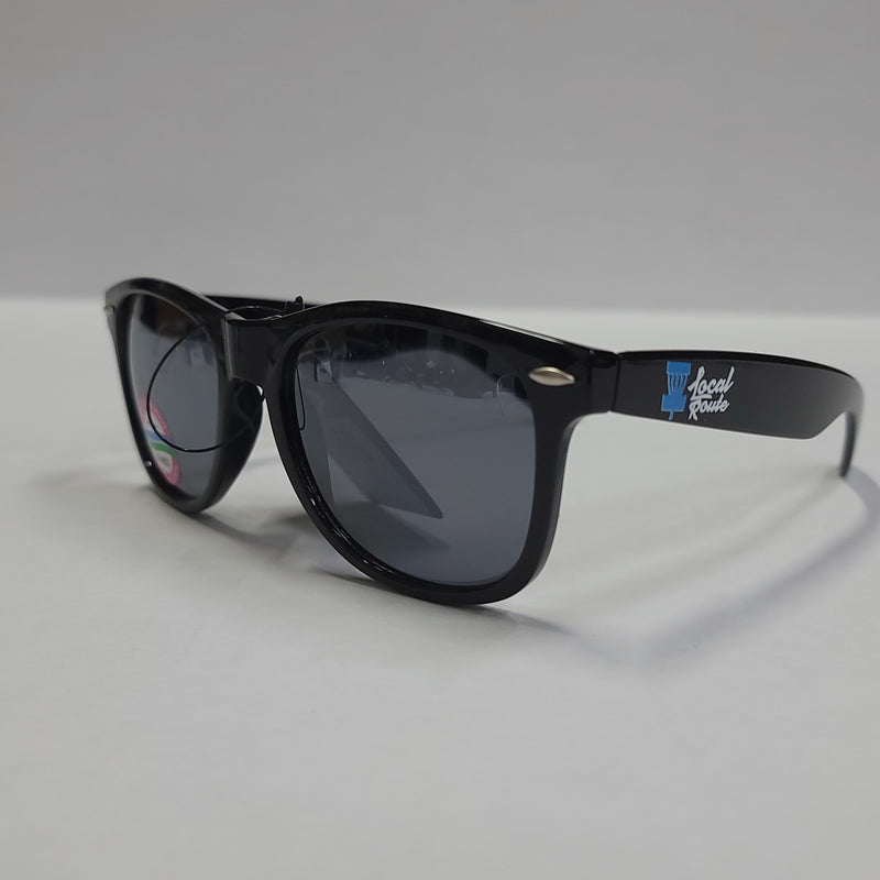 Raze Sunglasses UV Wayfarer - Local Route Disc Golf