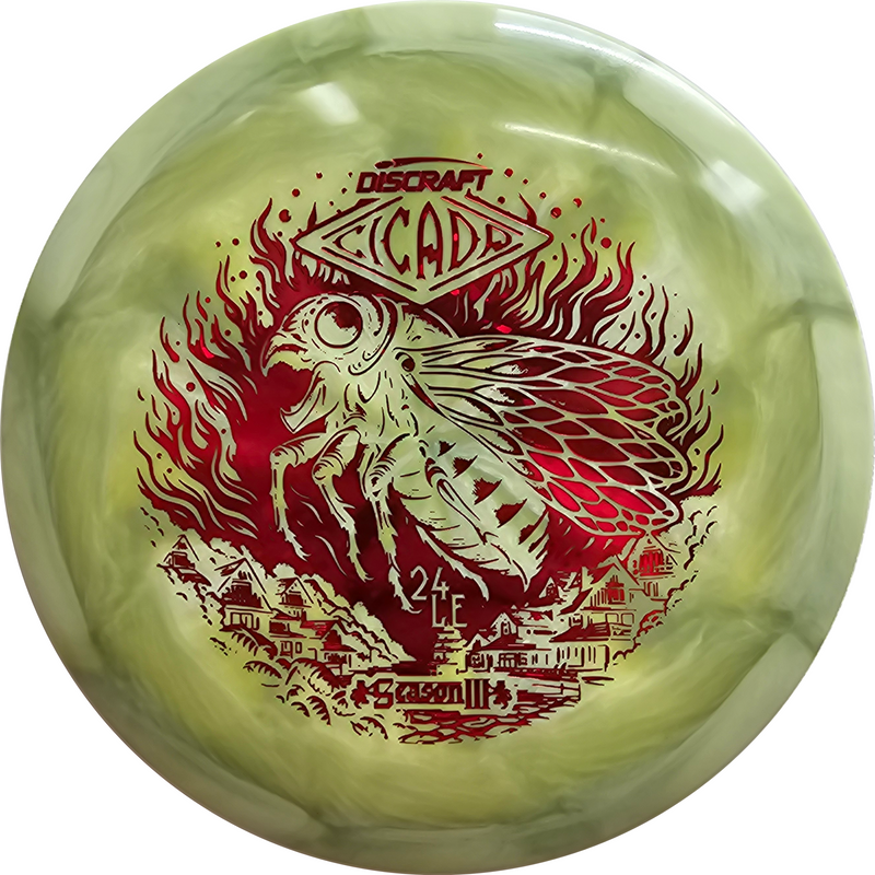 Discraft ESP Swirl Cicada - 2024 Ledgestone Edition Season 3