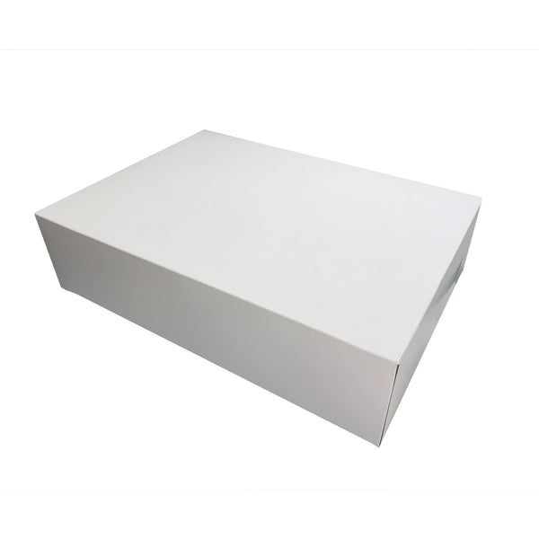 9x9x2 Gift Box - White Gloss Paperboard