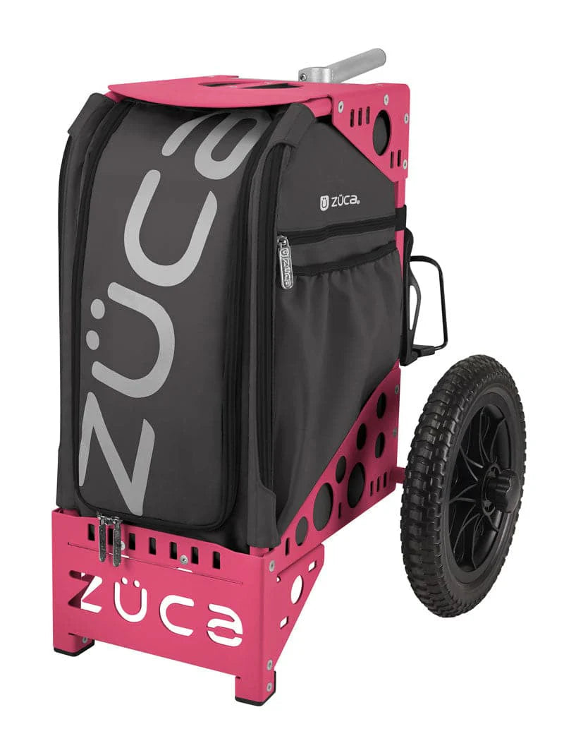 Zuca Pink All Terrain Disc Golf Cart - Gunmetal All Terrain Insert Bag