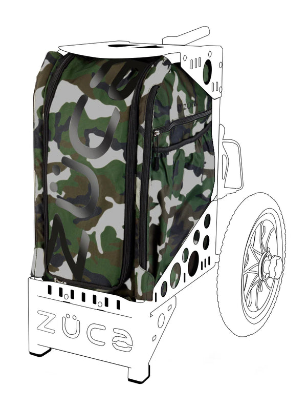 Zuca All Terrain Disc Golf Cart Insert Bag - Woodland Camo