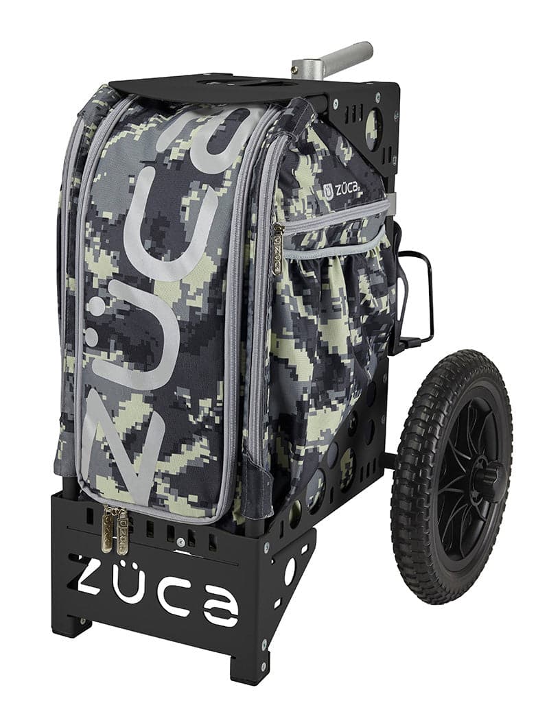 Zuca Black All Terrain Disc Golf Cart - Anaconda All Terrain Insert Bag