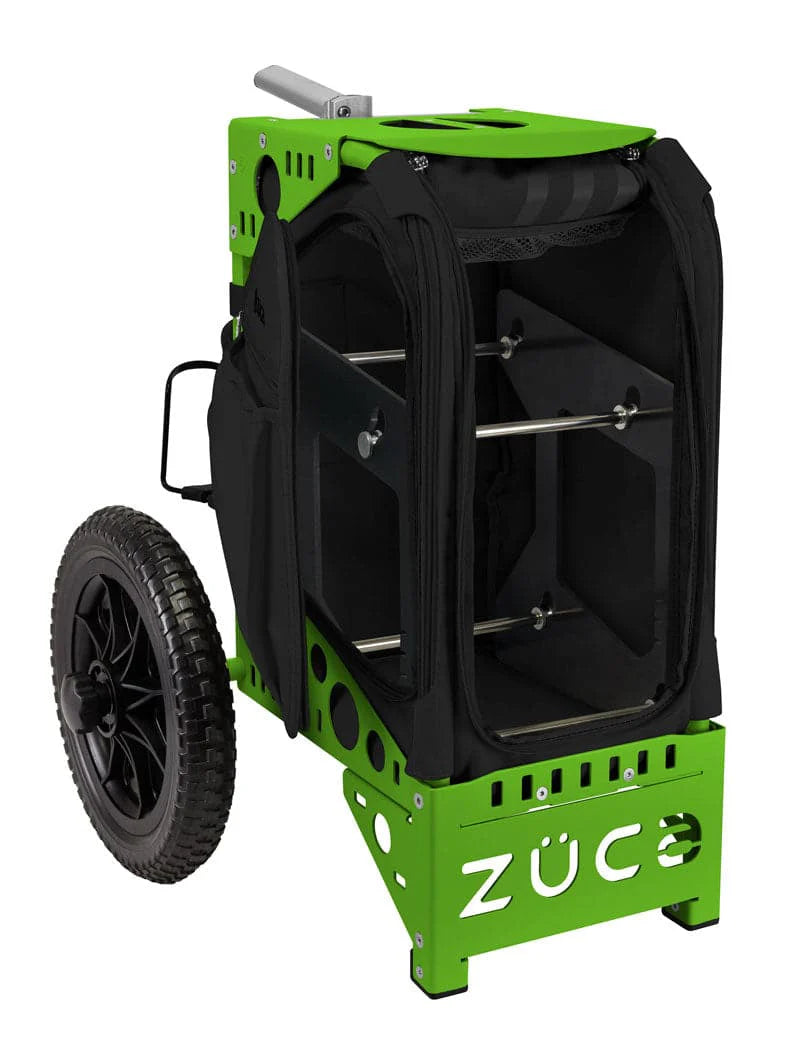 Zuca Green All Terrain Disc Golf Cart - Covert All Terrain Insert Bag