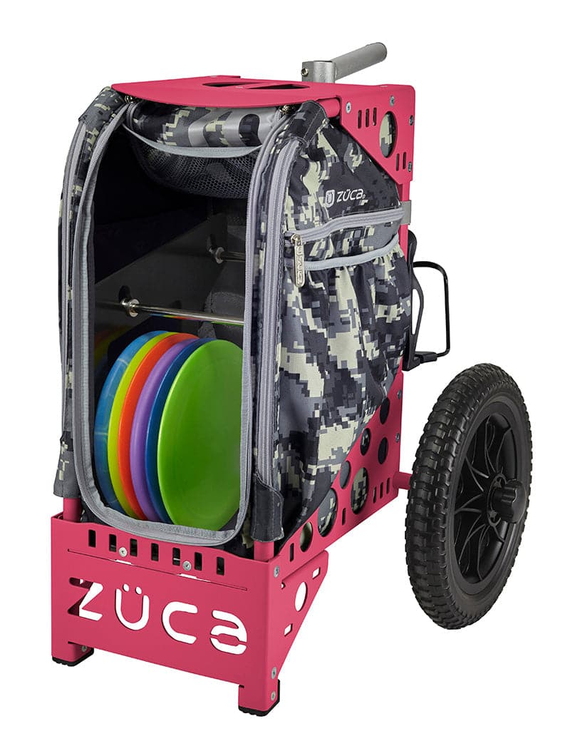 Zuca Pink All Terrain Disc Golf Cart - Anaconda All Terrain Insert Bag