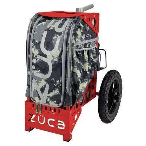 Zuca Red All Terrain Disc Golf Cart - Anaconda All Terrain Insert Bag