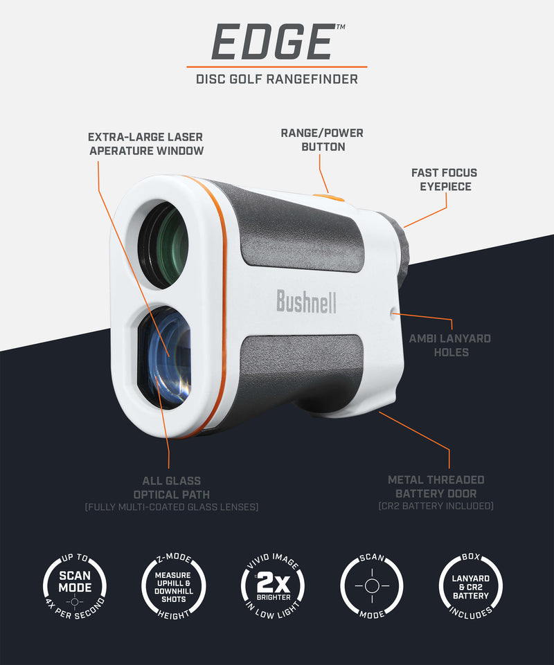 Bushnell Edge Disc Golf Laser Range Finder