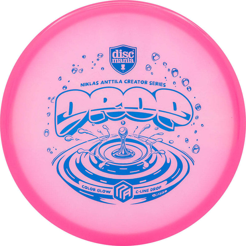 Discmania Color Glow C-Line Niklas Antilla Drop putt & approach disc, pink disc