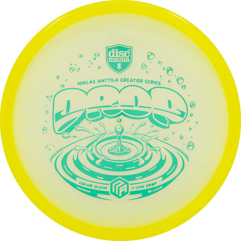 Discmania Color Glow C-Line Niklas Antilla Drop putt & approach disc, yellow disc