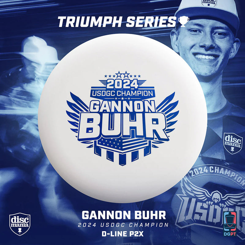 Discmania D-Line Flex 3 Gannon Buhr P2X - Gannon Buhr 2024 USDGC Champion