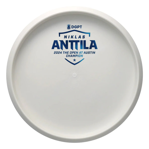 Discmania Glow D-Line Flex 3 P1 - Niklas Anttila 2024 The Open at Austin Champion Bottom Stamp