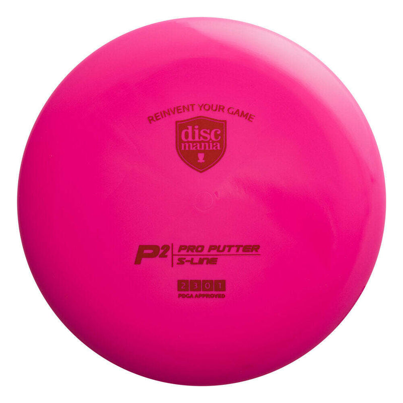 Discmania S-Line P2 putt & approach disc, pink disc