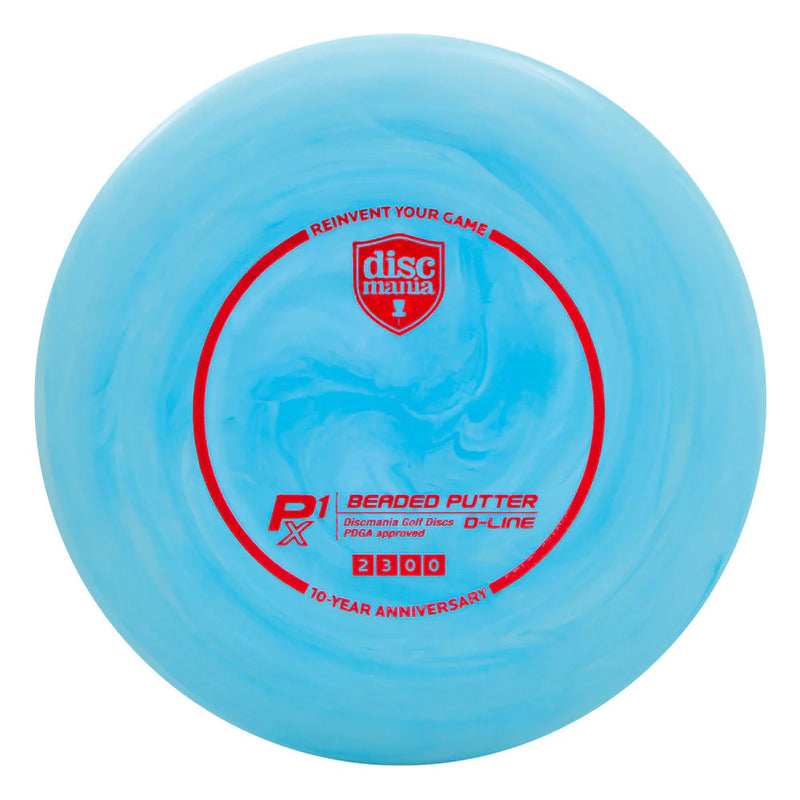 Discmania Swirl D-Line Flex 2 P1X - 10 Year Anniversary Heirloom Stamp