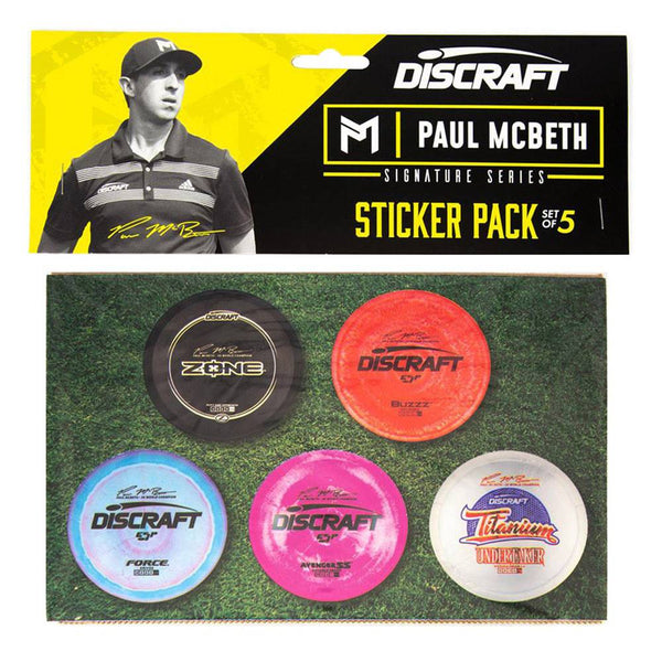 Discraft Paul McBeth Signature Series Sticker Pack