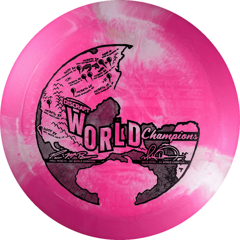 Discraft ESP Force - Paul McBeth x Nate Doss World Champions