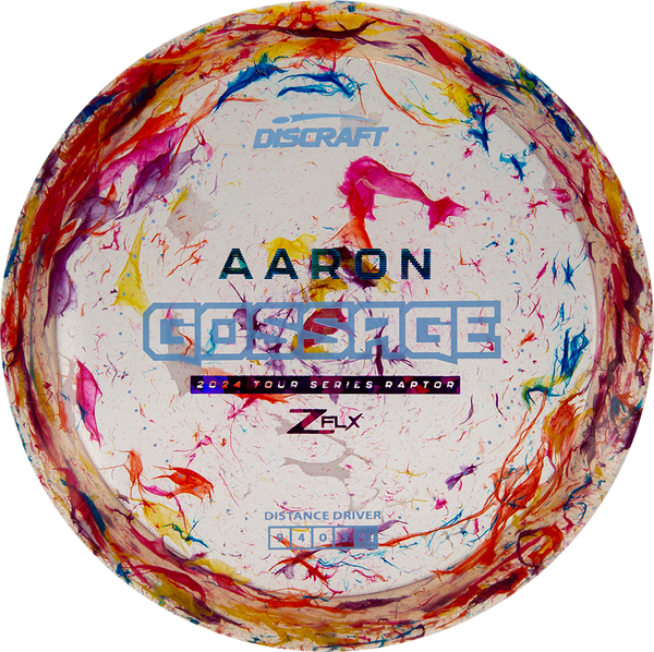 Discraft Jawbreaker Z FLX Raptor - Aaron Gossage 2024 Tour Series