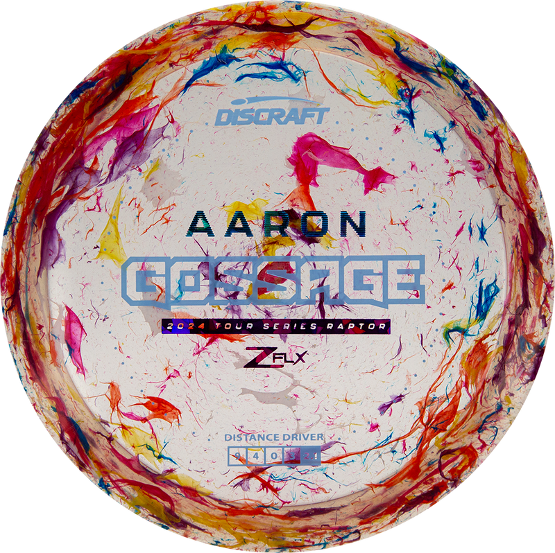 Discraft Jawbreaker Z FLX Raptor - Aaron Gossage 2024 Tour Series