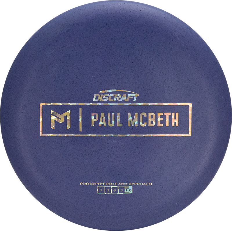 Discraft Rubber Blend Paul McBeth Kratos - Paul McBeth Prototype Bar Stamp