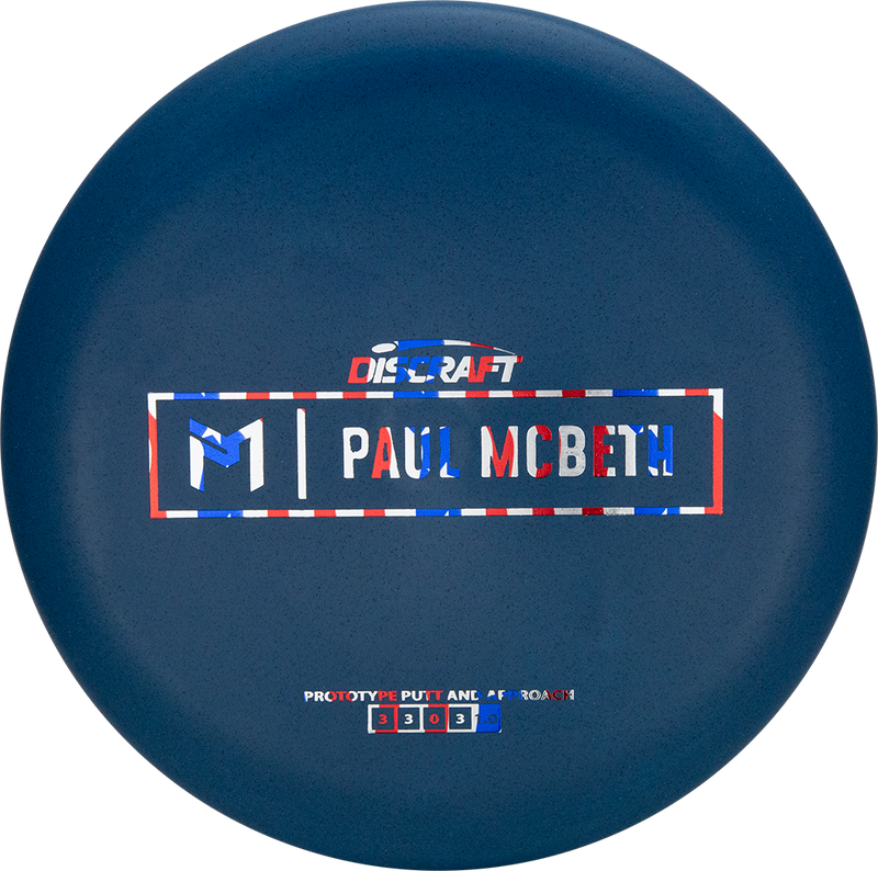 Discraft Rubber Blend Paul McBeth Kratos - Paul McBeth Prototype Bar Stamp