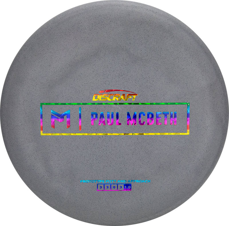 Discraft Rubber Blend Paul McBeth Kratos - Paul McBeth Prototype Bar Stamp