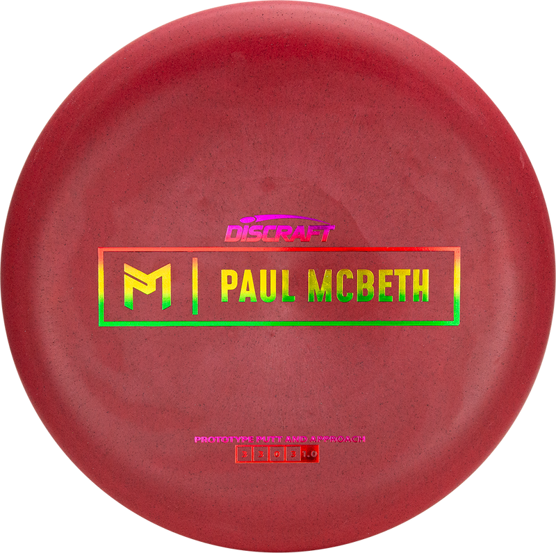 Discraft Rubber Blend Paul McBeth Kratos - Paul McBeth Prototype Bar Stamp