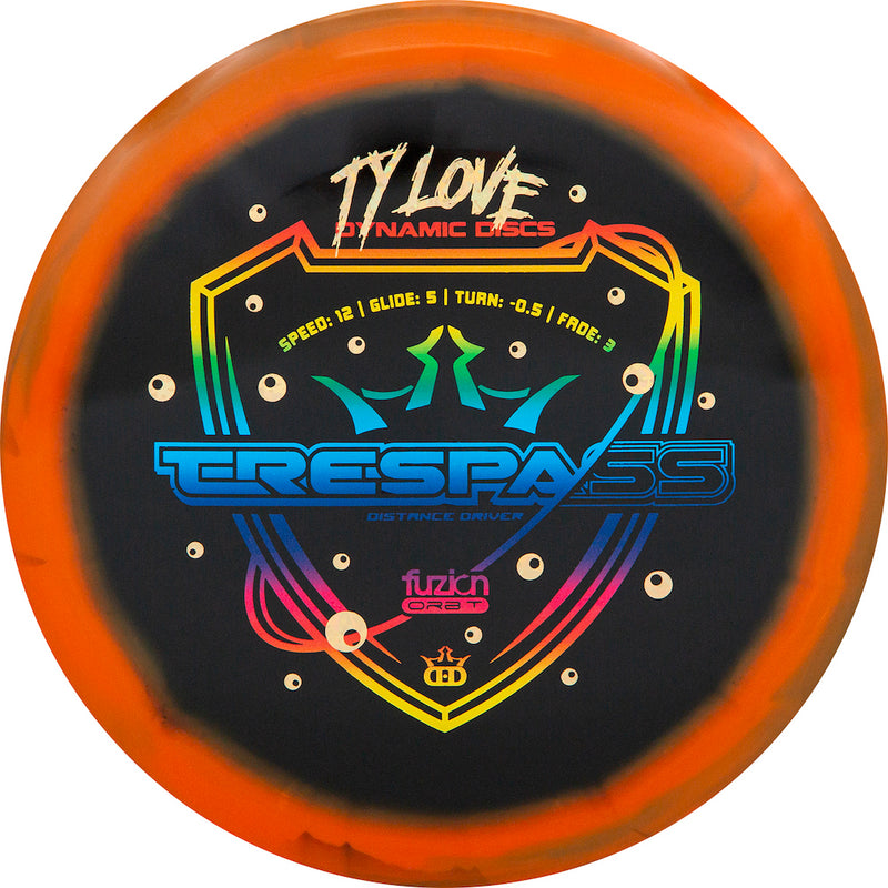 Dynamic Discs Fuzion Orbit Trespass - Ty Love Team Series 2023