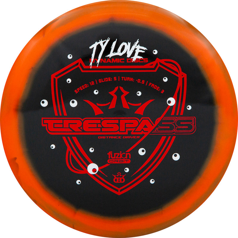 Dynamic Discs Fuzion Orbit Trespass - Ty Love Team Series 2023