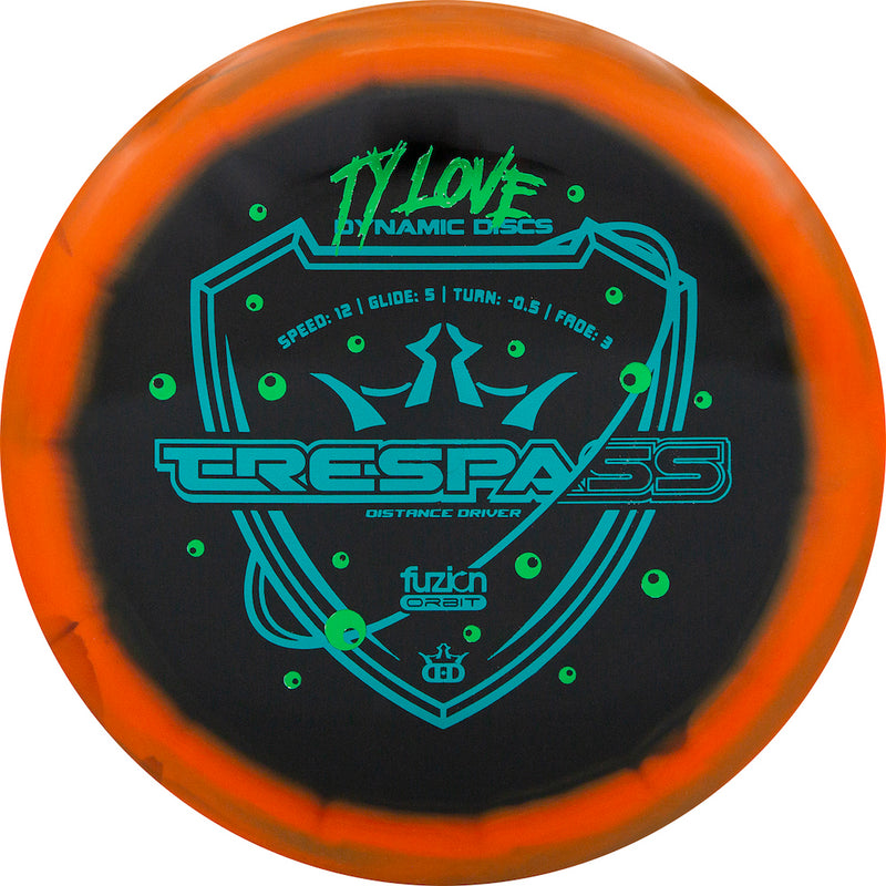 Dynamic Discs Fuzion Orbit Trespass - Ty Love Team Series 2023