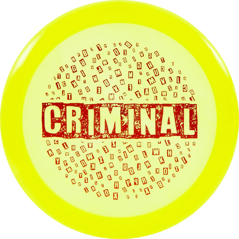 Dynamic Discs Lucid-Ice Criminal - Ransom Stamp