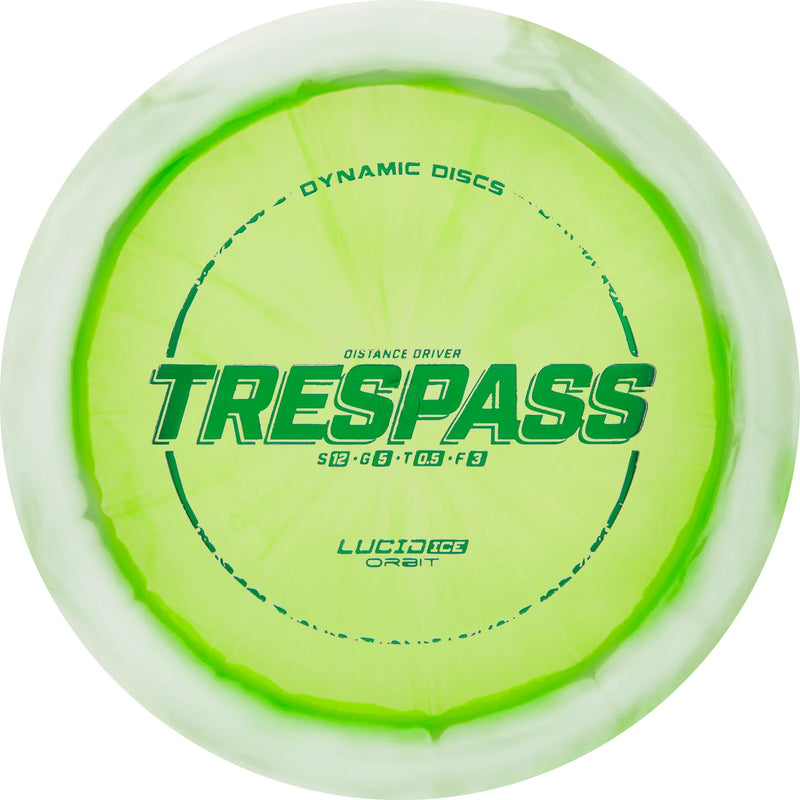 Dynamic Discs Lucid Ice Orbit Trespass