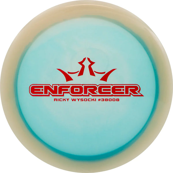 Dynamic Discs Lucid Moonshine Orbit Enforcer - Ricky Wysocki Bar Stamp 2023