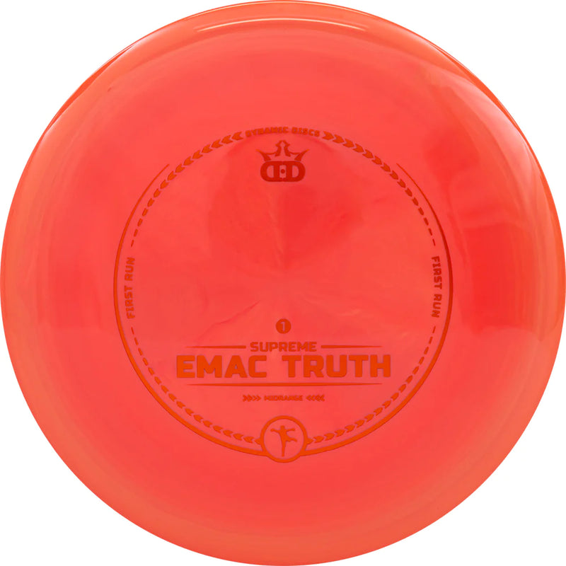 Dynamic Discs Supreme Emac Truth - First Run