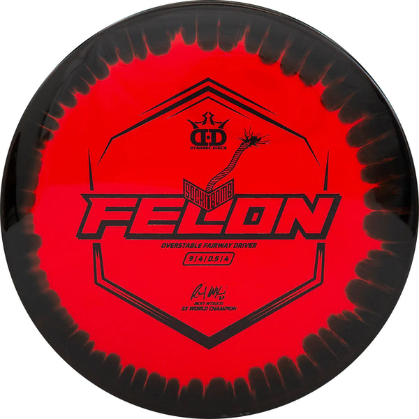 Dynamic Discs Supreme Orbit Sockibomb Felon - Sockibomb Ignite Stamp v1