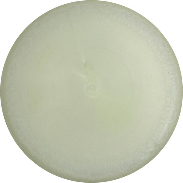 Gateway Diamond Superglow Prophecy midrange disc, Blank (no top stamp) stamp, light green disc