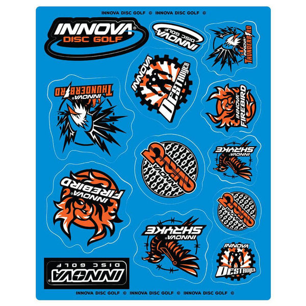 Innova Sticker Sheet (Blue)