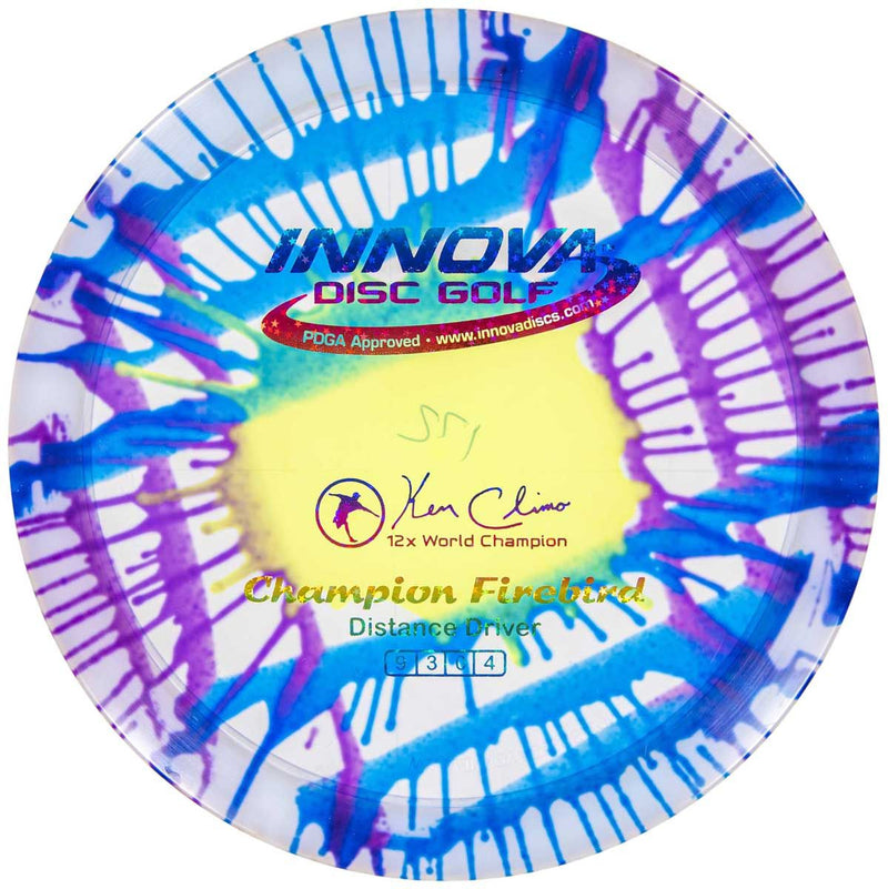 Innova Champion Tie Dye Firebird - Ken Climo 12x Signature Series