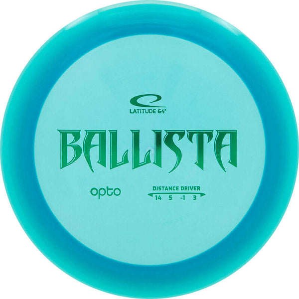 Latitude 64 Opto Ballista driver disc, blue disc