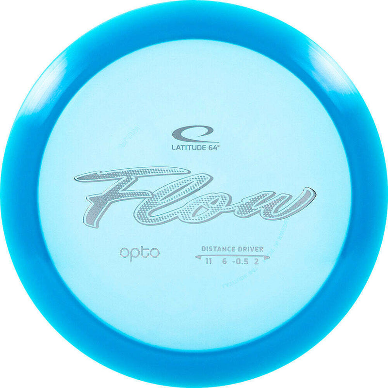 Latitude 64 Opto Flow driver disc, blue disc