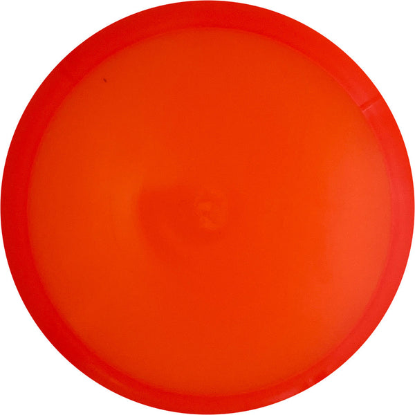 Latitude 64 Opto Jade driver disc, Blank (no top stamp) stamp, orange disc