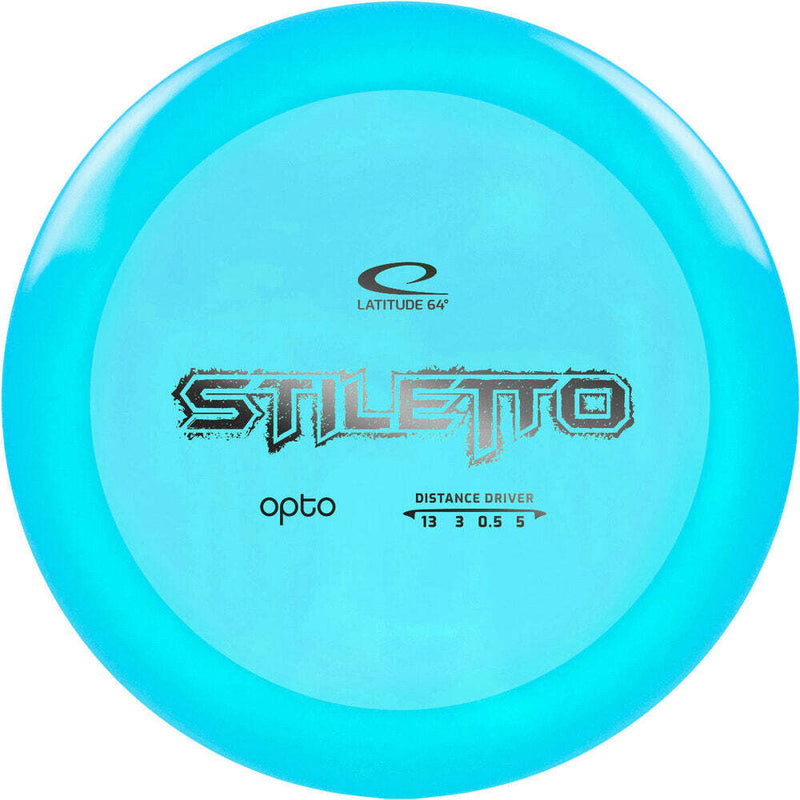 Latitude 64 Opto Stiletto driver disc, blue disc