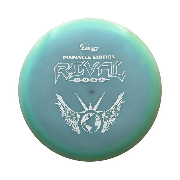 Legacy Pinnacle Rival fairway driver disc, teal disc