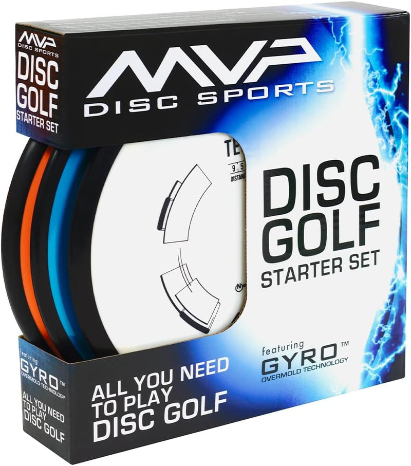 mvp 3 disc starter set, beginner set, premium discs