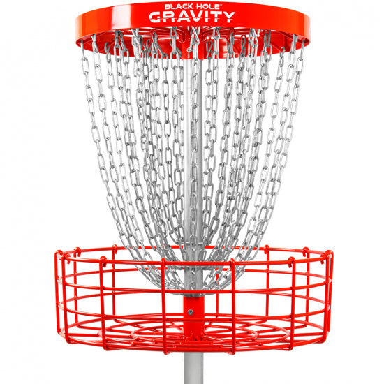 MVP Black Hole Gravity Disc Golf Basket