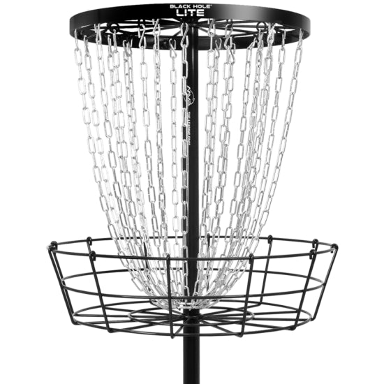 MVP Black Hole Lite Disc Golf Basket