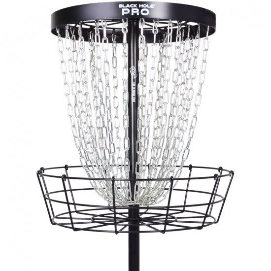 MVP Black Hole Pro Disc Golf Basket W/ Transit Case