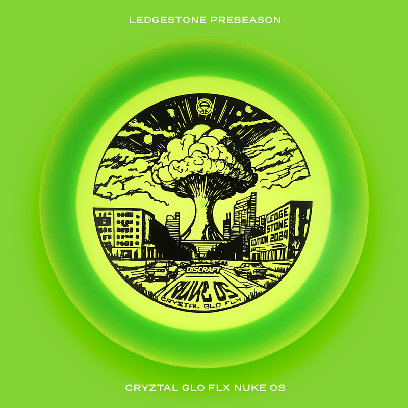 Discraft CryZtal Glo FLX Nuke OS - 2024 Ledgestone Edition