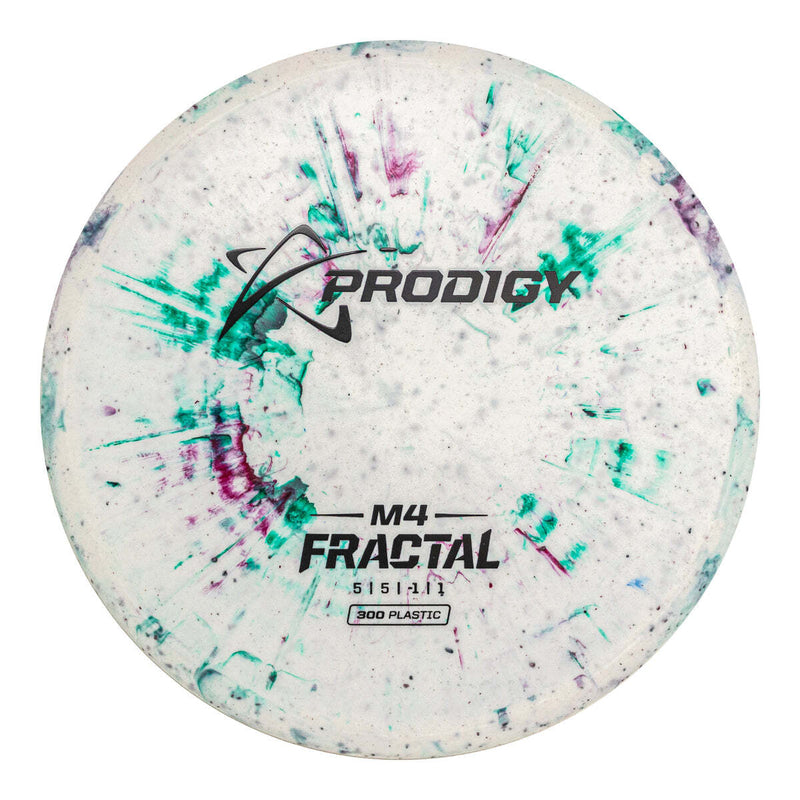 Prodigy 300 Fractal M4 midrange disc, green and pink disc